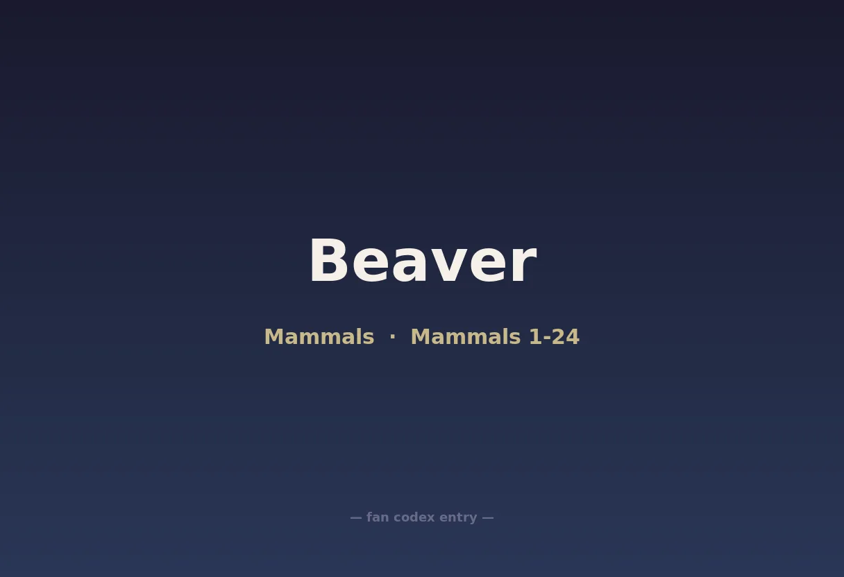 Beaver