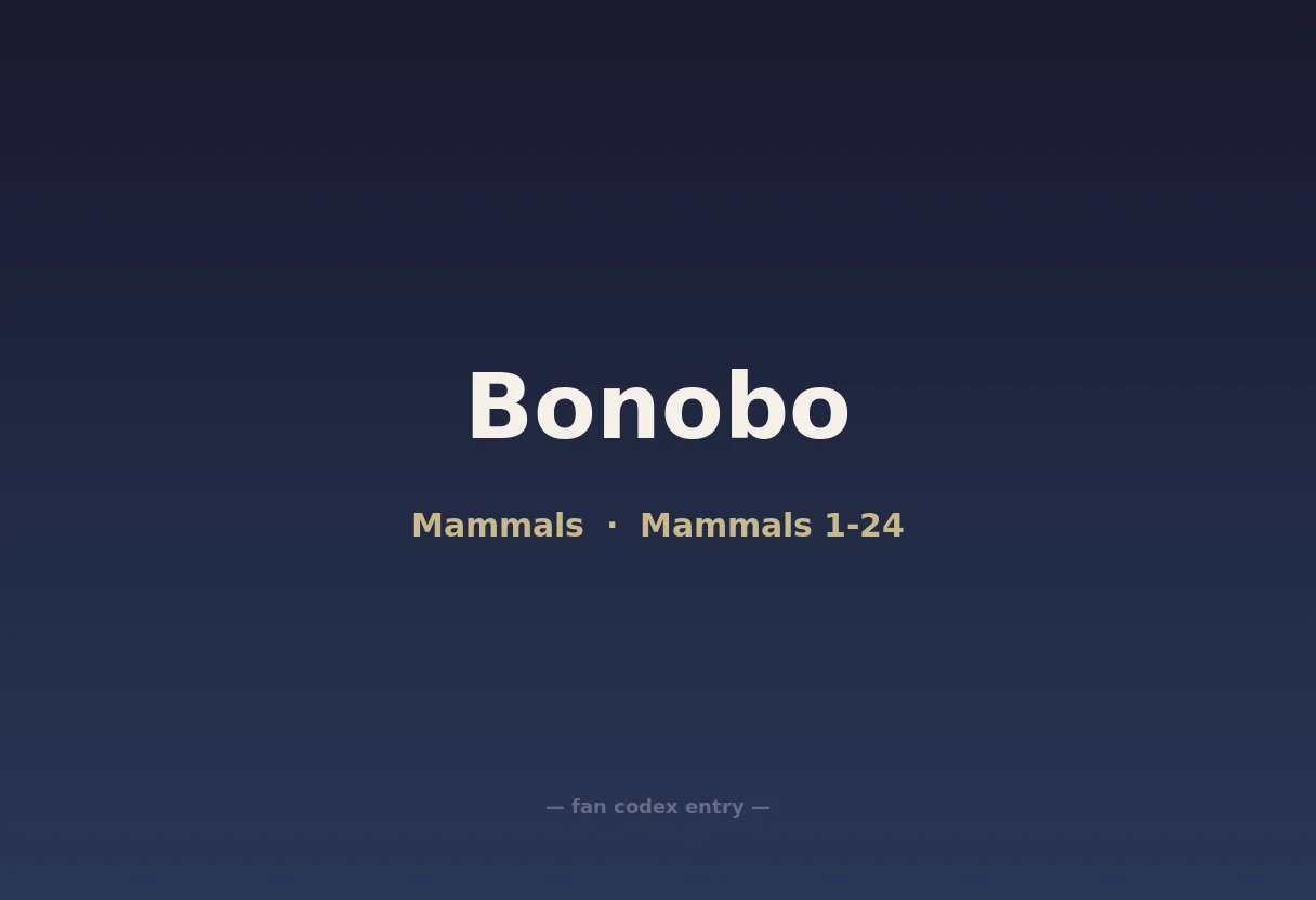 Bonobo