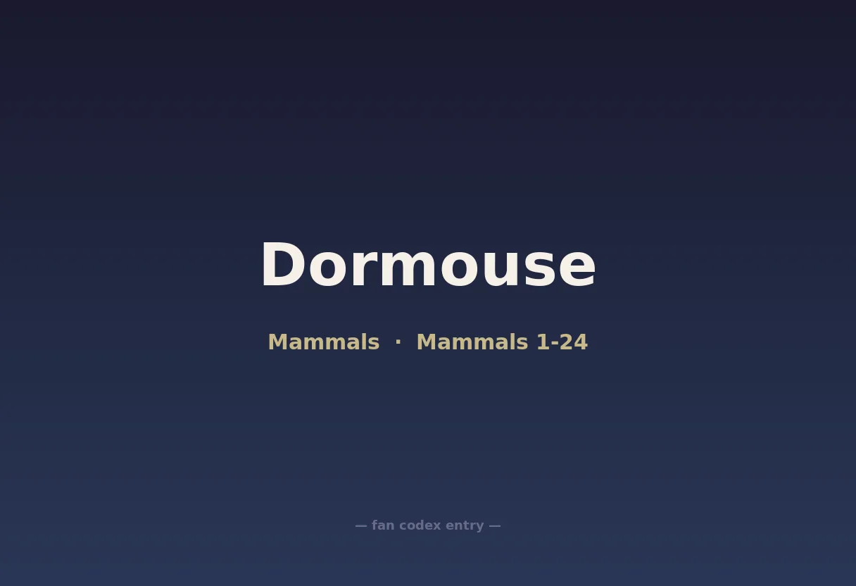 Dormouse