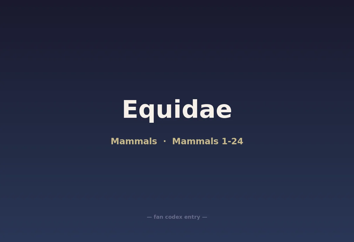 Equidae