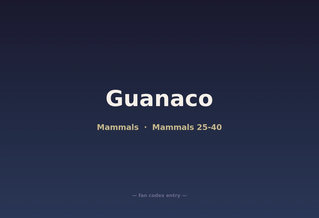Guanaco