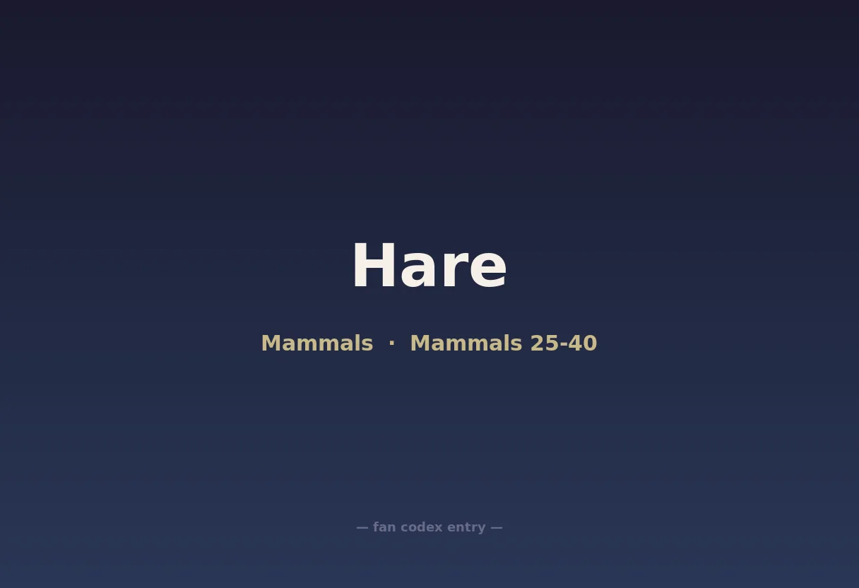 Hare
