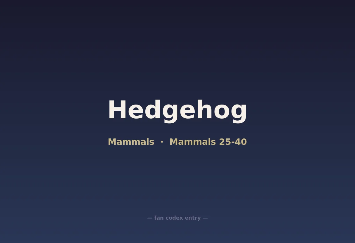 Hedgehog